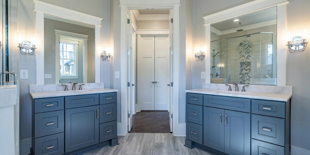 Primary Bath with Two Vanities | PAXISgroup