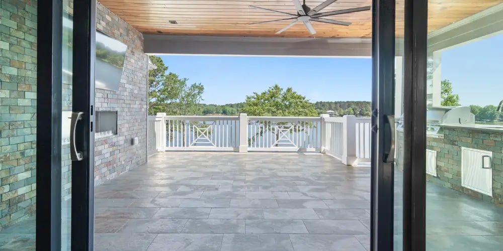 Patio with Full Outdoor Kitchen | PAXISgroup