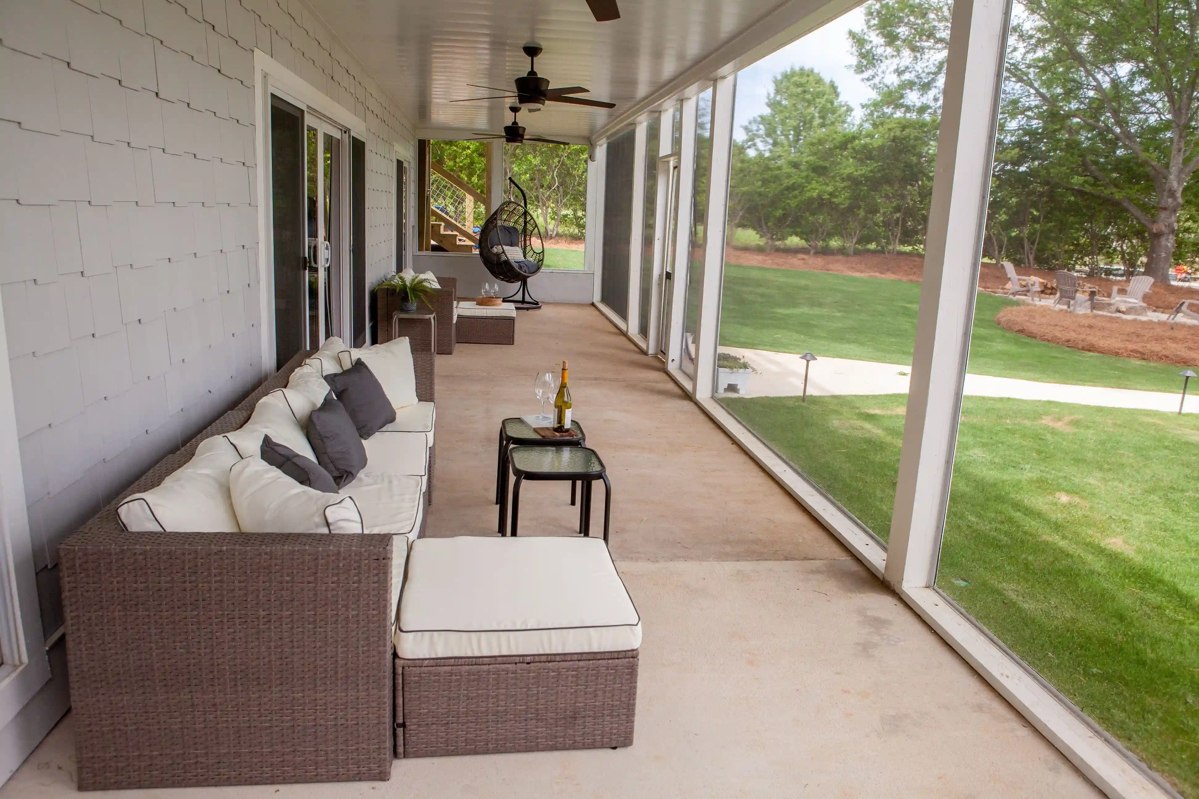 Downstairs Back Porch Overlooking Lakefront Property _ PAXISgroup Custom Home Builders in GA_11zon Downstairs Back Porch Overlooking Lakefront Property _ PAXISgroup Custom Home Builders in GA_11zon
