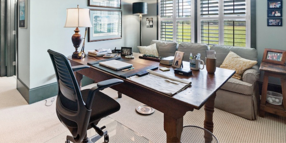 Creating the Ideal Home Office in Your Lake Oconee, GA Custom Home Build