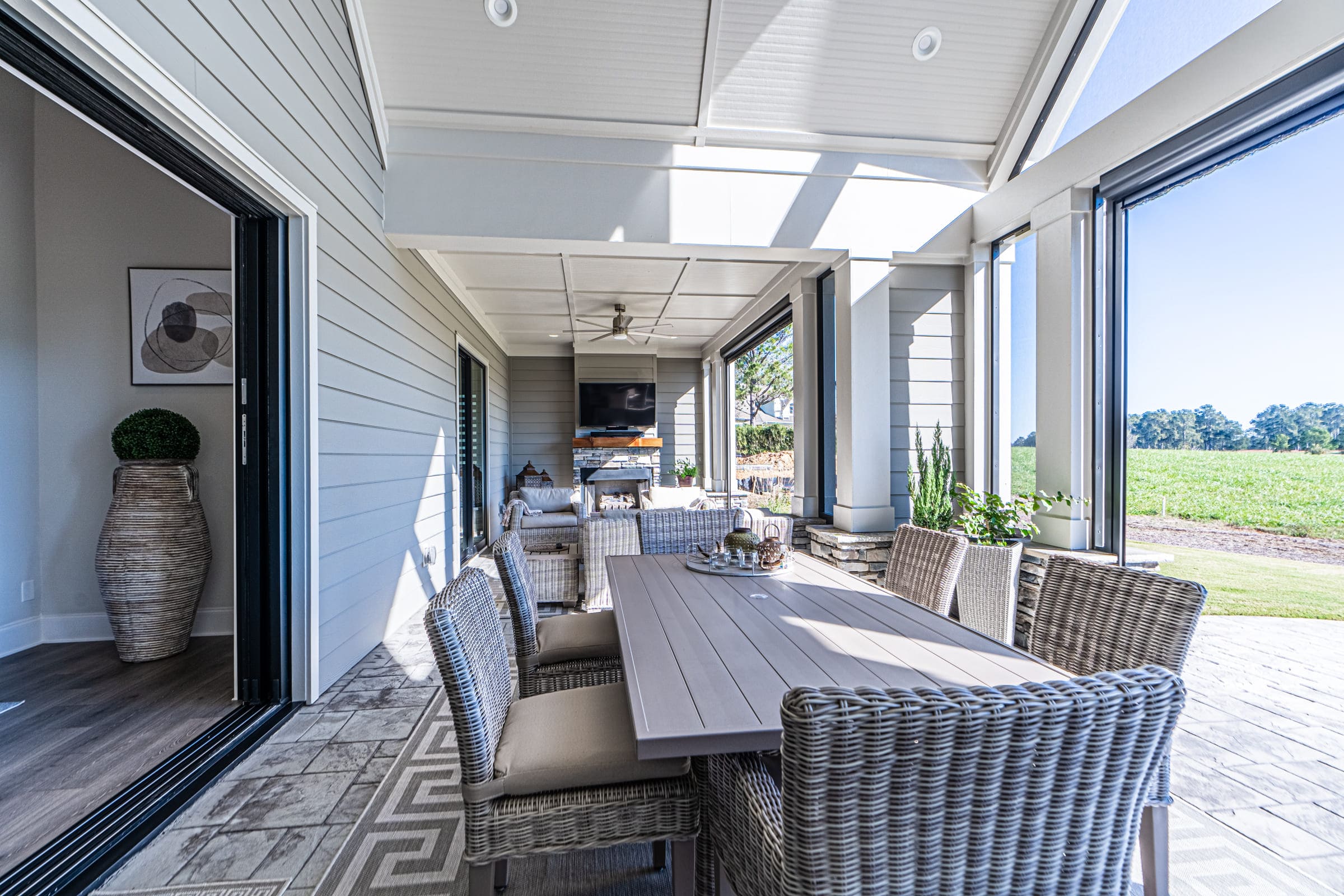 View of Seating Area in Sunroom | PAXISgroup