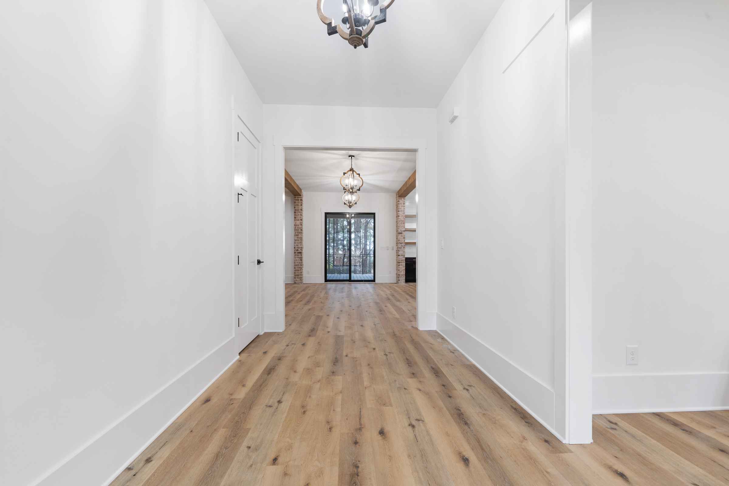 4 Paxis Indian Trail entry hallway into living area | Paxisgroup