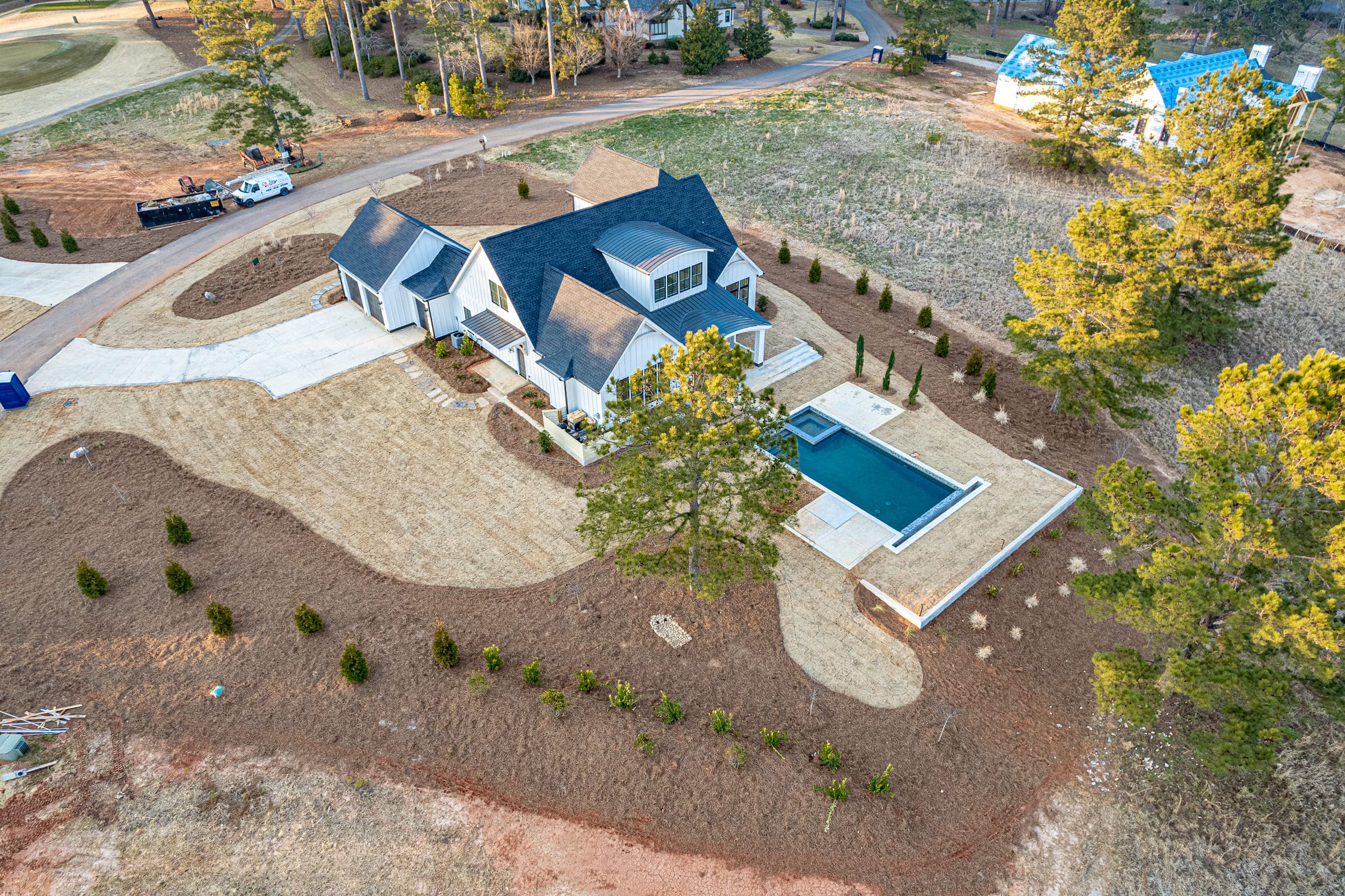 Beautiful Shot of Landscaping and Built-in Pool |PAXISgroup